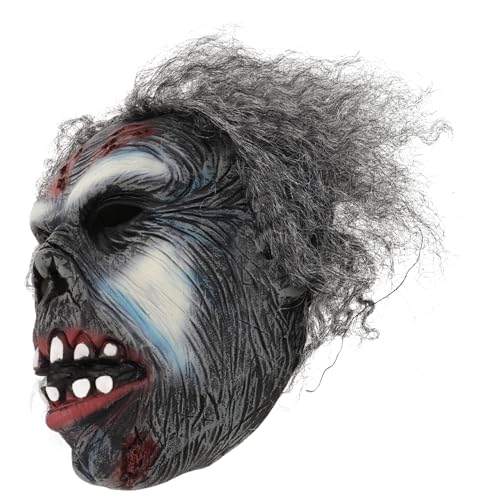 Gatuida Vollkopf Halloween aus Gruselige Kostümdekoration für Halloween Feiern Geeignet für Karneval und Cosplay Leicht und Bequem zu Tragen Wahl für Horrorfans von Gatuida