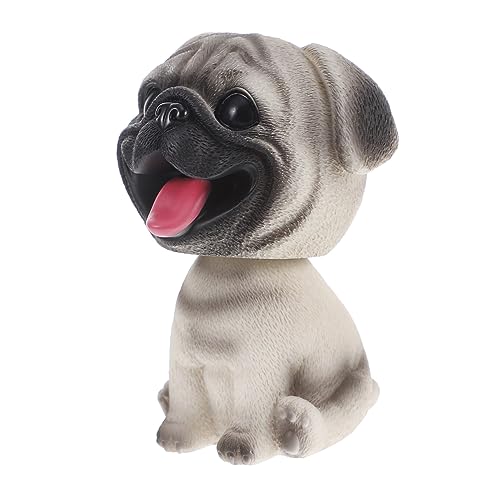 Gatuida Wackelhund Dekoration aus Harz Niedliches Auto Ornament und Kuchen für Welpenliebhaber für Schreibtisch Auto und für Freunde Gatuida Wackelhund Dekoration aus Harz Niedliches Auto Ornament und Kuchen für Welpenliebhaber für Schreibtisch Auto und für Freunde von Gatuida