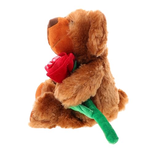 Gatuida Weicher Plüschbär mit Rosen Valentinstags stofftier für Freundin Kuscheliger Plüschbär als Romantisches Geschenk zu Geburtstag Weihnachten und Besonderen Anlässen Gatuida Weicher Plüschbär mit Rosen Valentinstags stofftier für Freundin Kuscheliger Plüschbär als Romantisches Geschenk zu Geburtstag Weihnachten und Besonderen Anlässen von Gatuida