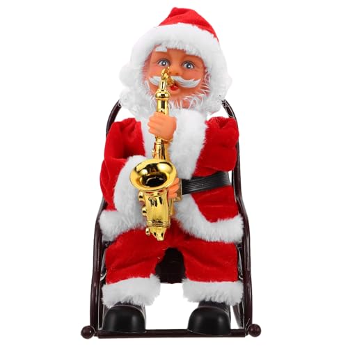 Gatuida Weihnachtsmann-Figuren: Niedliches elektrisches Spielzeug – Kleine Deko für Zuhause – Charmantes Party-Accessoire zur Weihnachtszeit Gatuida Weihnachtsmann-Figuren: Niedliches elektrisches Spielzeug – Kleine Deko für Zuhause – Charmantes Party-Accessoire zur Weihnachtszeit von Gatuida