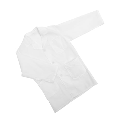 Gatuida Weißer Arztkittel Unisex Laborkittel Langarm für Schule Kindergarten Rollenspiel Fasching Halloween Kostüm für Jungen Mädchen in Verschiedenen Gatuida Weißer Arztkittel Unisex Laborkittel Langarm für Schule Kindergarten Rollenspiel Fasching Halloween Kostüm für Jungen Mädchen in Verschiedenen von Gatuida