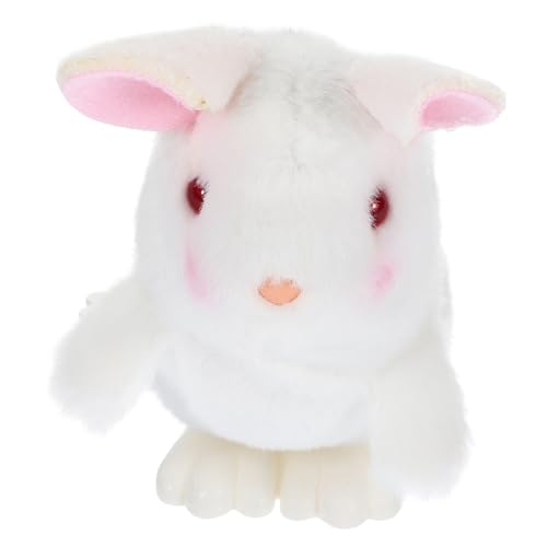 Gatuida Wind Up Plüschkaninchen Springendes Häschen für Ostern Dekorative Uhrwerkfigur für Partys und Feiertage Zuverlässige Materialien Einfach zu Bedienen von Gatuida