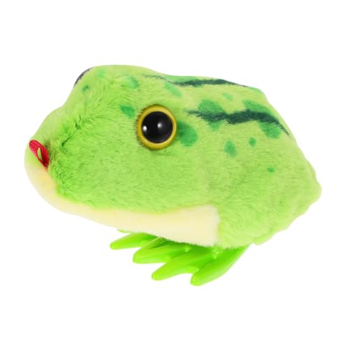 Gatuida Wind Up Springender Frosch Plüsch Aufziehfigur Fördert Hand Auge Koordination für Kleinkinder Spielspaß Gatuida Wind Up Springender Frosch Plüsch Aufziehfigur Fördert Hand Auge Koordination für Kleinkinder Spielspaß von Gatuida