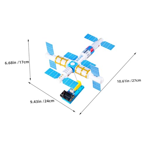 Gatuida Wissenschaftliches DIY Modellbauset für Lernspielzeug zum Zusammenbauen Kreatives Weltraumtechnik Bastelset Vielseitiges Dekorationsspielzeug für Jungen und Mädchen Gatuida Wissenschaftliches DIY Modellbauset für Lernspielzeug zum Zusammenbauen Kreatives Weltraumtechnik Bastelset Vielseitiges Dekorationsspielzeug für Jungen und Mädchen von Gatuida