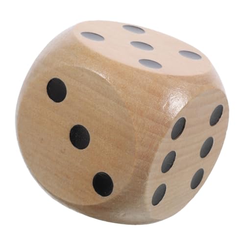 Gatuida Witziges Holz würfelspiel Großes Leicht Tragbarer Holzspielwürfel für Familienfeiern Lustiges Wurfspiel und Geschenkidee von Gatuida