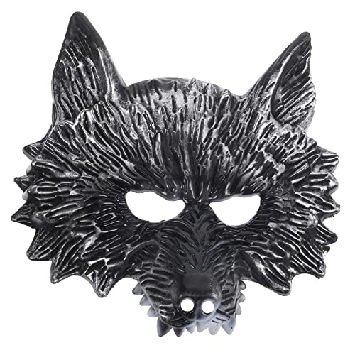 Gatuida Wolfkopf Maske Halloween Tiermaske Karneval Party Zubehör Realistische Gruselige Verkleidung für Kostüm Bälle Maskeraden und Festivals Silber Gatuida Wolfkopf Maske Halloween Tiermaske Karneval Party Zubehör Realistische Gruselige Verkleidung für Kostüm Bälle Maskeraden und Festivals Silber von Gatuida