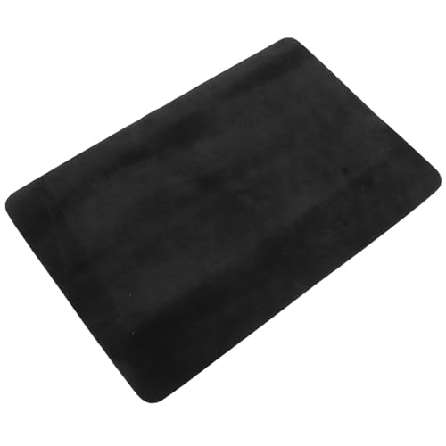 Gatuida Zauberkartenmatte Spielmatte Poker Zauberer-Mattenunterlage Karten zaubertricks Spielkarten Gaming mat Deck of Cards Gaming pad Partygeschenk Partyzubehör Stoff Black von Gatuida