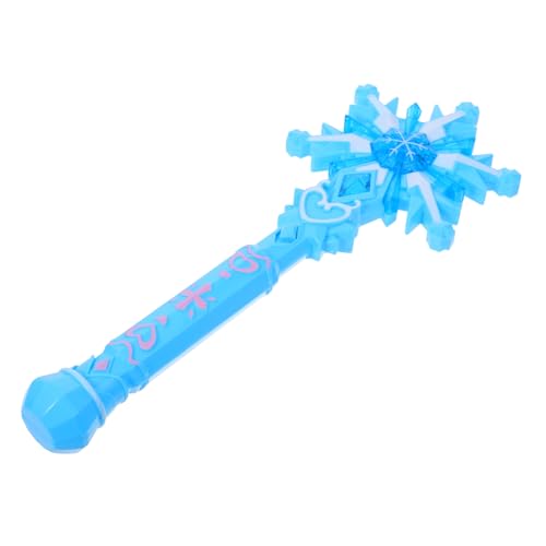 Gatuida Zauberstab LED Feenstab Prinzessinnenstäbe Für Kleine Mädchen Musikspielzeug Schneeflockenstäbe Leuchtende Zauberstabmaschine Leuchtender Weihnachtsstab Kinderstab Feenstäbe von Gatuida