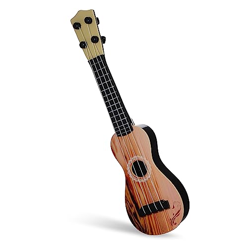 Gatuida musikinstrumente Musical Instruments Ukelele for Ukulele Educational Toys Musical Learning Toy Simulation Gitarre Trainings-Ukulele-Instrument Gitarre Plastik von Gatuida