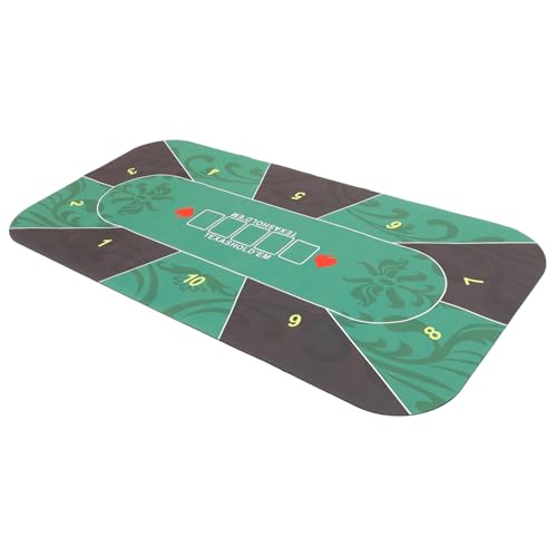 Gatuida rutschfeste Poker Tischmatte mit Klassischem Druck Schalldämmend und Rutschend Gaming Tischauflage für Personen Einfache Aufbewahrung durch Aufrollen Passend für Quadratische Gatuida rutschfeste Poker Tischmatte mit Klassischem Druck Schalldämmend und Rutschend Gaming Tischauflage für Personen Einfache Aufbewahrung durch Aufrollen Passend für Quadratische von Gatuida
