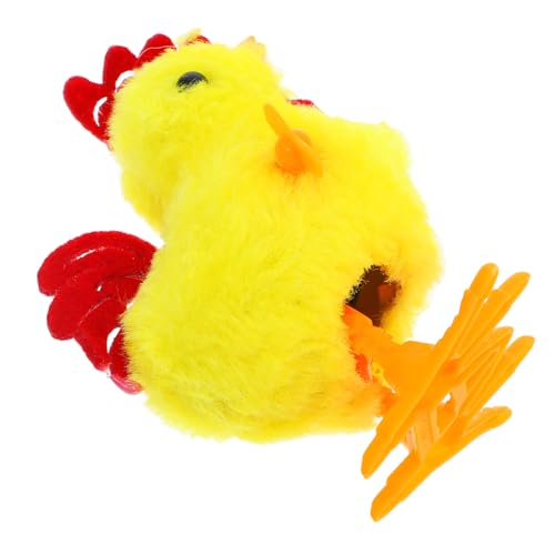 Gatuida Niedliches Quietschendes Hühnerspielzeug Aus Plüsch – Aufzieh-hühnerspielzeug Für Kinder Osterparty- Hühner-Ornamente von Gatuida