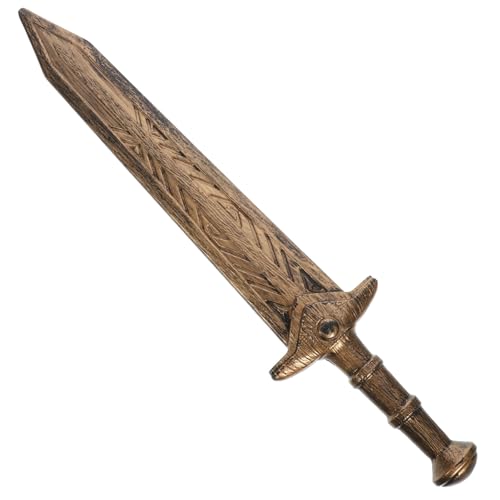 Gatuida und Requisiten Ninja gefälscht Leistung Schwerter Degen heeloween säbel shotout Piratenspiele Decor Toy Plastikschwert Römisches Requisite pp Golden von Gatuida