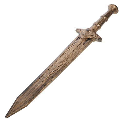 Gatuida und Requisiten heeloween säbel strelizien spielzeugwaffen großes Messer Ninja aufblasbarer Breitschwert-Requisite Antike Schwertspielzeuge pp Golden von Gatuida