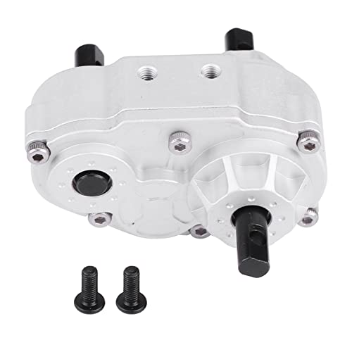 Gavigain RC Verteilergetriebe, Metallgetriebe Verteilergetriebe mit Montagesockel für SCX10 / Gelande II D90 1/10 RC Crawler Car von Gavigain