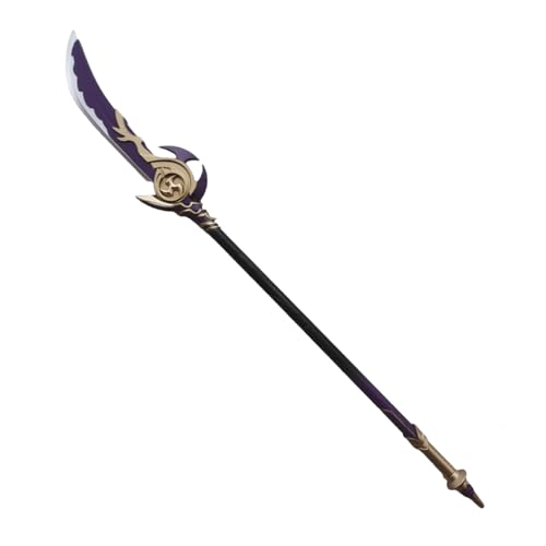 Gaweco Engulfing Blitz Schwert 40" PU Schaum Breitschwert Raiden Polearm Waffe Cosplay Requisiten Halloween von Gaweco