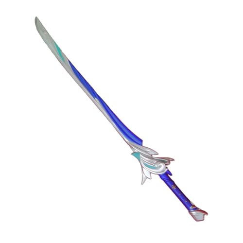 Gaweco Haran Geppaku Futsu Schwert 101,6 cm PU-Schaum Kamisato Ayato Waffe Cosplay Requisiten Halloween von Gaweco