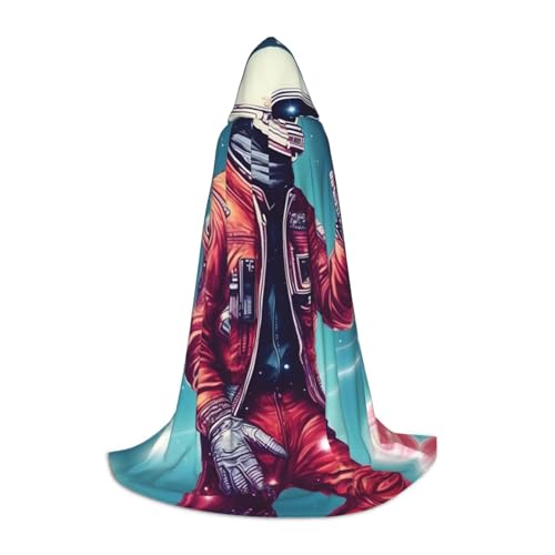 Cooler Mann im Weltraum Galaxie-Druck, mittelalterlicher Kapuzenumhang, Umhang mit Kapuze, Herren-Kostüm, Halloween-Kostüm, Renaissance-Kostüm, Wikinger-Stil Cooler Mann im Weltraum Galaxie-Druck, mittelalterlicher Kapuzenumhang, Umhang mit Kapuze, Herren-Kostüm, Halloween-Kostüm, Renaissance-Kostüm, Wikinger-Stil von GaxfjRu