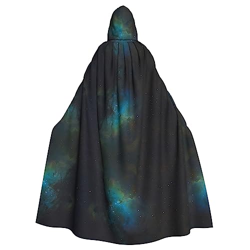 Galaxie-Grüner Druck, Uni, Weihnachten, Halloween, Party, magischer Kapuzenumhang, Maskerade, Cosplay-Kostüm Galaxie-Grüner Druck, Uni, Weihnachten, Halloween, Party, magischer Kapuzenumhang, Maskerade, Cosplay-Kostüm von GaxfjRu