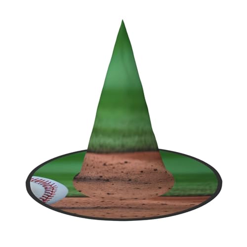 GaxfjRu Baseball-Druck, Halloween-Hexenhut, Hexenkostüm, Zubehör für Halloween, Cosplay, Party, Urlaub, Dekoration, 3 Stück GaxfjRu Baseball-Druck, Halloween-Hexenhut, Hexenkostüm, Zubehör für Halloween, Cosplay, Party, Urlaub, Dekoration, 3 Stück von GaxfjRu