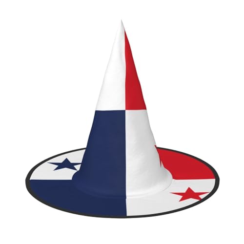 GaxfjRu Flagge von Panama, Halloween-Hexenhut, Hexenkostüm, Zubehör für Halloween, Cosplay, Party, Urlaub, Dekoration, 3 Stück von GaxfjRu
