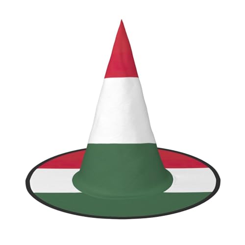 GaxfjRu Flagge von Ungarn, Halloween-Hexenhut, Hexenkostüm, Zubehör für Halloween, Cosplay, Party, Urlaub, Dekoration, 3 Stück von GaxfjRu
