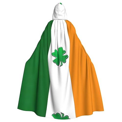 GaxfjRu Irische Flagge, Uni, Weihnachten, Halloween, Party, magischer Kapuzenumhang, Maskerade, Cosplay-Kostüm GaxfjRu Irische Flagge, Uni, Weihnachten, Halloween, Party, magischer Kapuzenumhang, Maskerade, Cosplay-Kostüm von GaxfjRu