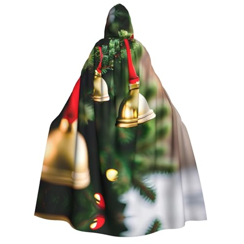 GaxfjRu Kapuzenmantel mit Weihnachtsbaum und Glocken, Zauberer, Umhang für Damen, Halloween, Hexe, Vampir, Zauberer, Rabe GaxfjRu Kapuzenmantel mit Weihnachtsbaum und Glocken, Zauberer, Umhang für Damen, Halloween, Hexe, Vampir, Zauberer, Rabe von GaxfjRu