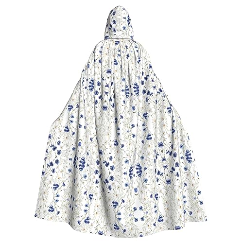 GaxfjRu Kapuzenumhang mit Blumen und Kornblumen, Gänseblümchen, Uni, Weihnachten, Halloween, Party, magischer Umhang mit Kapuze, Maskerade, Cosplay-Kostüm GaxfjRu Kapuzenumhang mit Blumen und Kornblumen, Gänseblümchen, Uni, Weihnachten, Halloween, Party, magischer Umhang mit Kapuze, Maskerade, Cosplay-Kostüm von GaxfjRu