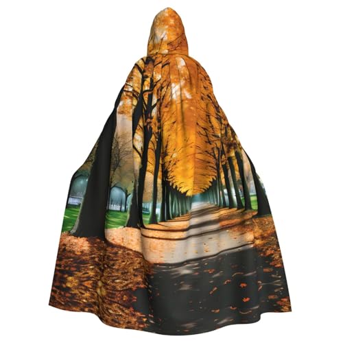 GaxfjRu Kapuzenumhang mit Herbstblättern, mittelalterlicher Wikingerumhang mit Kapuze, Halloween, Renaissance-Umhang GaxfjRu Kapuzenumhang mit Herbstblättern, mittelalterlicher Wikingerumhang mit Kapuze, Halloween, Renaissance-Umhang von GaxfjRu