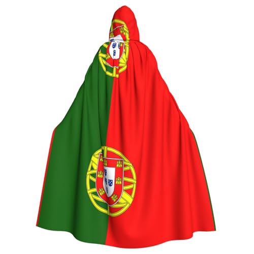 GaxfjRu Kapuzenumhang mit portugiesischer Flagge, mittelalterlicher Wikingerumhang mit Kapuze, Halloween, Renaissance-Umhang GaxfjRu Kapuzenumhang mit portugiesischer Flagge, mittelalterlicher Wikingerumhang mit Kapuze, Halloween, Renaissance-Umhang von GaxfjRu