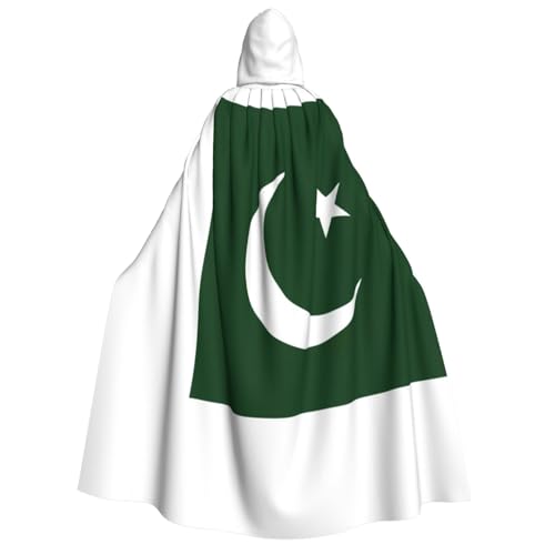 GaxfjRu Langer Kapuzenumhang mit Pakistan-Flagge, Uni, Kapuzenumhang, Halloween, Weihnachten, Kostüme, Partyumhang GaxfjRu Langer Kapuzenumhang mit Pakistan-Flagge, Uni, Kapuzenumhang, Halloween, Weihnachten, Kostüme, Partyumhang von GaxfjRu