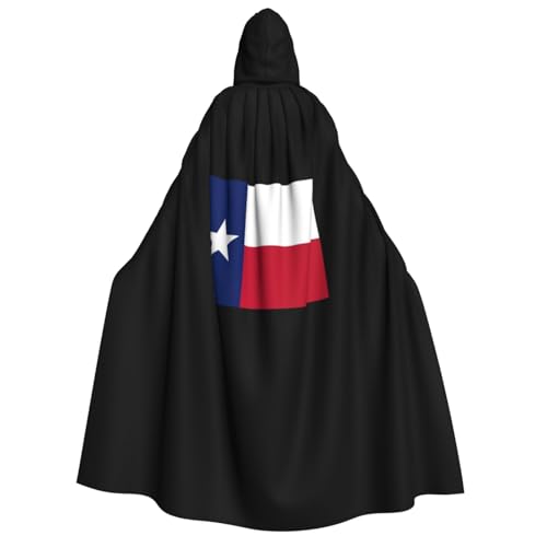 GaxfjRu Langer Kapuzenumhang mit Texas-Staatsflagge, Uni, Kapuzenumhang, Halloween, Weihnachten, Kostüme, Partyumhang GaxfjRu Langer Kapuzenumhang mit Texas-Staatsflagge, Uni, Kapuzenumhang, Halloween, Weihnachten, Kostüme, Partyumhang von GaxfjRu