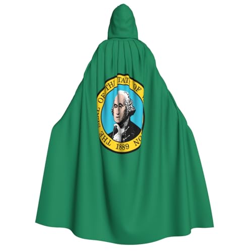 GaxfjRu Langer Kapuzenumhang mit Washington-Flagge, Uni, Kapuzenumhang, Halloween, Weihnachten, Kostüme, Partyumhang GaxfjRu Langer Kapuzenumhang mit Washington-Flagge, Uni, Kapuzenumhang, Halloween, Weihnachten, Kostüme, Partyumhang von GaxfjRu