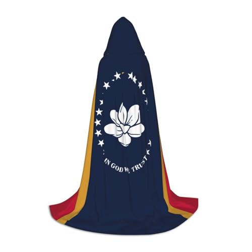 GaxfjRu Mississippi Umhang mit Kapuze und Flagge, mittelalterlicher Umhang mit Kapuze, Herren-Kostüm, Halloween-Kostüm, Renaissance-Kostüm, Wikinger-Stil GaxfjRu Mississippi Umhang mit Kapuze und Flagge, mittelalterlicher Umhang mit Kapuze, Herren-Kostüm, Halloween-Kostüm, Renaissance-Kostüm, Wikinger-Stil von GaxfjRu