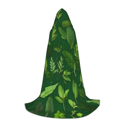GaxfjRu Mittelalterlicher Kapuzenumhang mit Kräuterpflanzen-Blättern, Umhang mit Kapuze, Herren-Kostüm, Halloween-Kostüm, Renaissance-Kostüm, Wikinger-Stil GaxfjRu Mittelalterlicher Kapuzenumhang mit Kräuterpflanzen-Blättern, Umhang mit Kapuze, Herren-Kostüm, Halloween-Kostüm, Renaissance-Kostüm, Wikinger-Stil von GaxfjRu