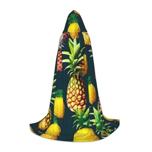 GaxfjRu Mittelalterlicher Kapuzenumhang mit tropischen Früchten, Ananas-Druck, Umhang mit Kapuze, Herren-Kostüm, Halloween-Kostüm, Renaissance-Kostüm, Wikinger-Stil GaxfjRu Mittelalterlicher Kapuzenumhang mit tropischen Früchten, Ananas-Druck, Umhang mit Kapuze, Herren-Kostüm, Halloween-Kostüm, Renaissance-Kostüm, Wikinger-Stil von GaxfjRu