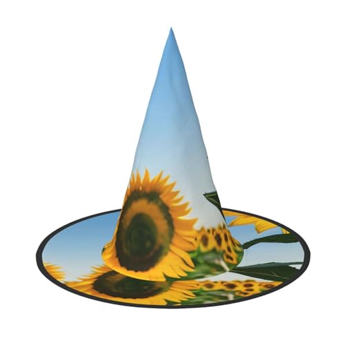 GaxfjRu Sonnenblumen, Sonnenblumen, Halloween-Hexenhut, Hexenkostüm, Zubehör für Halloween, Cosplay, Party, Urlaub, Dekoration, 3 Stück GaxfjRu Sonnenblumen, Sonnenblumen, Halloween-Hexenhut, Hexenkostüm, Zubehör für Halloween, Cosplay, Party, Urlaub, Dekoration, 3 Stück von GaxfjRu