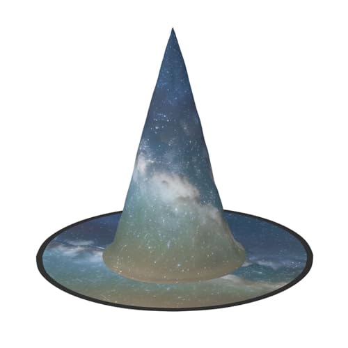 GaxfjRu Sternenhimmel, Weltraum-Druck, Halloween-Hexenhut, Hexenkostüm, Zubehör für Halloween, Cosplay, Party, Urlaub, Dekoration, 3 Stück GaxfjRu Sternenhimmel, Weltraum-Druck, Halloween-Hexenhut, Hexenkostüm, Zubehör für Halloween, Cosplay, Party, Urlaub, Dekoration, 3 Stück von GaxfjRu
