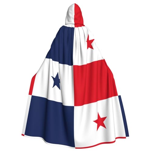 GaxfjRu Umhang mit Flagge von Panama, mittelalterlicher Wikingerumhang mit Kapuze, Halloween, Renaissance, Umhang GaxfjRu Umhang mit Flagge von Panama, mittelalterlicher Wikingerumhang mit Kapuze, Halloween, Renaissance, Umhang von GaxfjRu