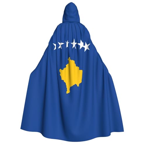 GaxfjRu Umhang mit der Flagge des Kosovo, Zauberer, Kapuzenumhang für Damen, Halloween, Hexe, Vampir, Zauberer, Rabe GaxfjRu Umhang mit der Flagge des Kosovo, Zauberer, Kapuzenumhang für Damen, Halloween, Hexe, Vampir, Zauberer, Rabe von GaxfjRu