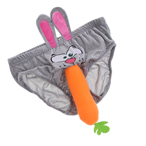 Gazechimp Halloween Kostüm Unterwäsche mit Karotten Form Willy von Gazechimp
