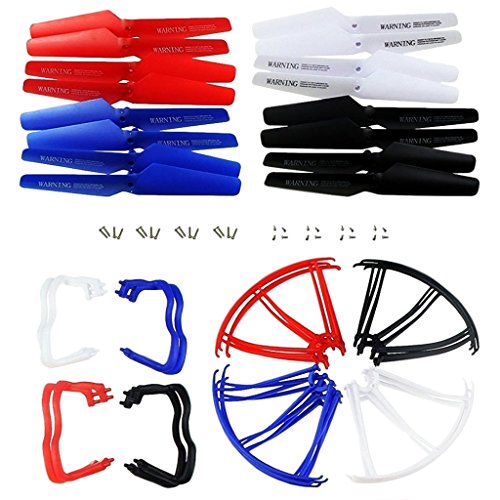 Gazechimp Set of 40 Propeller Props Quadcopter Ersatzteil Kits Für Syma X5 X5C X5C-1 Drohne Modell von Fenteer