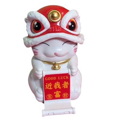 Gazocua Autofiguren für Armaturenbrett, Wackelkopf für Autos - Chinesisches tanzendes Löwenauto Wackelkopfspielzeug | Auto-Armaturenbrett-, lustige Desktop-Schaukel-Statuen, Wackeltänzer-Spielzeug für Gazocua Autofiguren für Armaturenbrett, Wackelkopf für Autos - Chinesisches tanzendes Löwenauto Wackelkopfspielzeug | Auto-Armaturenbrett-, lustige Desktop-Schaukel-Statuen, Wackeltänzer-Spielzeug für von Gazocua