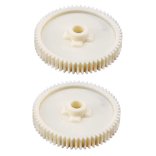 Gbloodst 2 Stück 61T Gerades Getriebe 51004 für TT01 TT01D TT01E TT-01 1/10 RC Verbesserungsteile von Gbloodst
