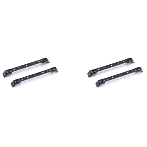 Gbloodst 4X Gepäcke Träger Dacht Räger Dachen Befestigungs Schiene für 1/24 RC Crawler Auto Axial SCX24 C14 C24 Jimny Upgrade Teile von Gbloodst
