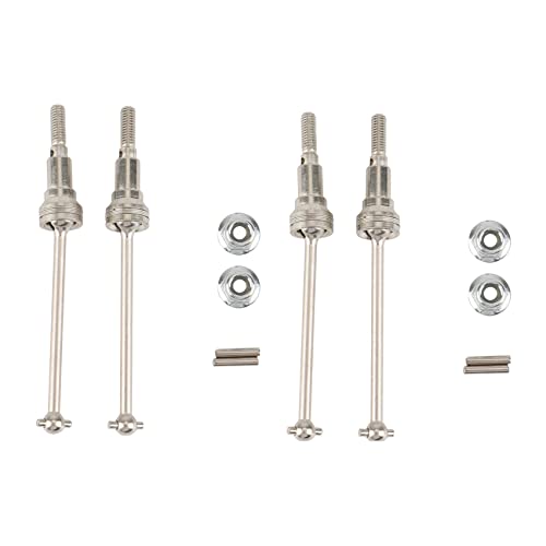 Gbloodst 4X Metall Vordere Antriebswelle M16105 für HBX 16889 16889A 16890 16890A 1601 1602 SG1601 SG1602 RC Autoteile Zubehör von Gbloodst