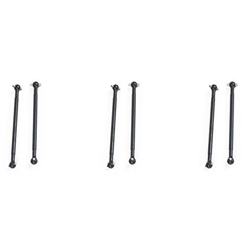 Gbloodst 6 Stücke Metall Hintere Antrieb Welle Hundeknochen 7191 für -10 DBX10 10421-S 9102 1/10 RC Teile Satz von Gbloodst