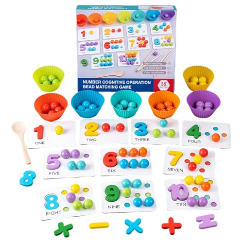 Gcerfby Spielzeug für 1 Jahr alte, Silikon Digitales Lernen mit Perlen, Lernaktivitäten Spielzeug pädagogisch früh, 21x18x5 cm, farbenfroh, einfach zu bedienen, perfekt für Mädchen Kindertag Gcerfby Spielzeug für 1 Jahr alte, Silikon Digitales Lernen mit Perlen, Lernaktivitäten Spielzeug pädagogisch früh, 21x18x5 cm, farbenfroh, einfach zu bedienen, perfekt für Mädchen Kindertag von Gcerfby