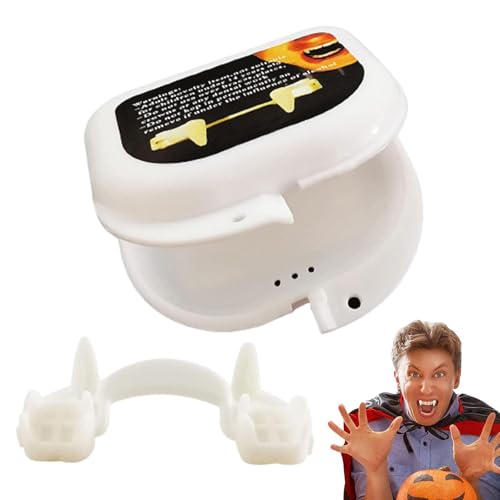 Gcerfby Vampirzähne Für Erwachsene - Halloween Vampirzähne Kinder Partyspielzeug,Halloween Kostüm und Cosplay Accessoires für Partys Verkleidungen Maskenbälle Karneval Aufführungen und Gcerfby Vampirzähne Für Erwachsene - Halloween Vampirzähne Kinder Partyspielzeug,Halloween Kostüm und Cosplay Accessoires für Partys Verkleidungen Maskenbälle Karneval Aufführungen und von Gcerfby