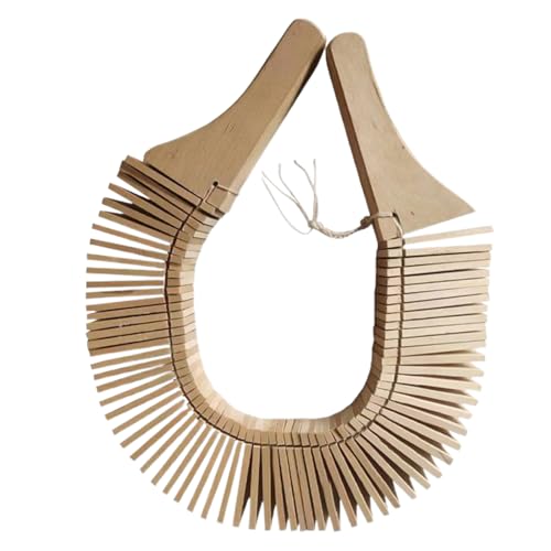 Hölzerne Percussion, umweltfreundliches Material, 26/26/7 cm, Vorschulpädagogik-Percussion-Instrumente, natürliches Holzmusikinstrument, einfach zu bedienen, für Kinder- und Mädchen und Mädchen von Gcerfby